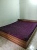 Matress king size double bed 6*7 with single bed tosok